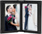 Neil Enterprises Inc. 2.5" x 3.5" Black Leather Self-Stick Photo Album - Holds 10 Photos...