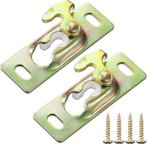 2 Pack Pocket Door Hardware Kit, RV Sliding Door Hanger with Adjustment Wrench, Pocket Door Rollers Assembly Pocket Door Hanger, Pocket Door Hange...