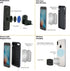 Scosche MPRNDRK-SP MagicMount Phone Replacement Plate Kit - for Magnetic Car Phone Mount Holder with Extra Strength Hold, Universal with All Devic...