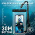 Waterproof Pouch, Large Waterproof Cellphone Dry Bag for iPhone 15 14 13 Pro Max Max LG Samsung Cellphone, IPX8 Waterproof Phone Case Travel Acces...