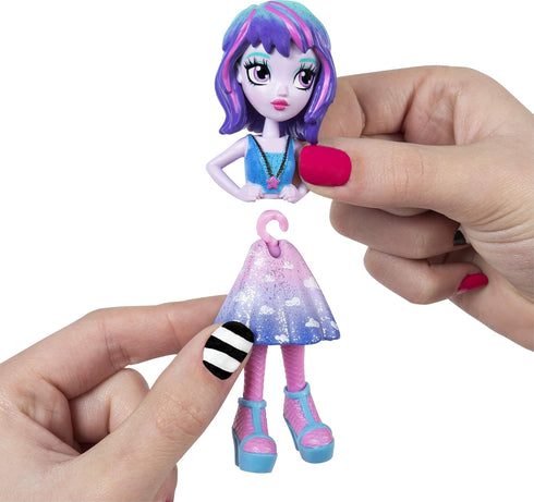 Off the Hook Style Studio, Fashion Fun Playset with 4-inch Small Doll and Fashions and Accessories, for Girls Aged 5 and Up...
