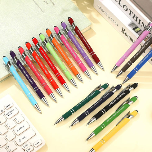 Teling Funny Nurse Pens Ballpoint Pen for Nurses Appreciation Gifts Inspirational Ballpoint Pens Gifts for Nurse Black Ink Women Men Medical Assis...