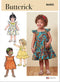 Butterick Toddlers' High Waisted Dress Sewing Pattern Kit, Design Code B6885, Sizes 1/2-1-2-3-4, Multicolor...