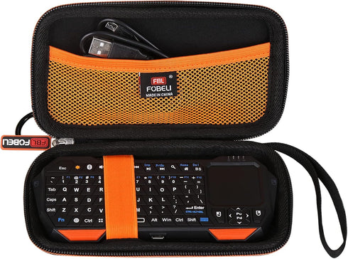 EVA Hard Carrying Case Compatible with Fosmon Mini Bluetooth Keyboard QWERTY Keypad, Portable Travel Storage Bag (Case Only)...