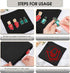 Sanwuta 8 Pcs Zippered Silver Storage Bags Anti Tarnish Bags Silver Pouches Silver Keeper Jewelry Storage Protector Bags (Black, 5.9 x 5.9 Inch)...