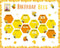 127Pcs Bee Birthday Bulletin Board Set Birthday Bee Hive Decorations Honeycomb Cutouts Birthday Classroom Bulletin Board Bee Bulletin Board Birthd...