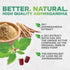 Ashwagandha Gummies for Women & Men, 3000mg Equivalent, Vegan, Plant Based, Non-GMO, Gluten-Free & Gelatin Free, Ashwagandha Supplement for Natura...