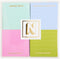 C.R. Gibson Mini Notepads, Squared Colorblock - 4 Pack Set, 50 Sheets per Pad - Stylish and Functional Stationery (CM34-25500)...