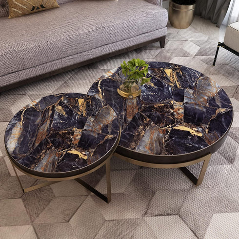 16" × 118" Black Marble Contact Paper Granite Wallpaper Peel and Stick Self-Adhesive Waterproof Removable for Renters Table Cabinets Meeting Room ...