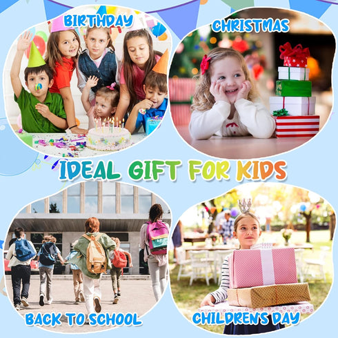 LCD Writing Tablet for Kids 10 Inch Colorful Toddler Drawing Tablet Reusable Doodle Board Electronic Drawing Pads Educational and Learning kids to...