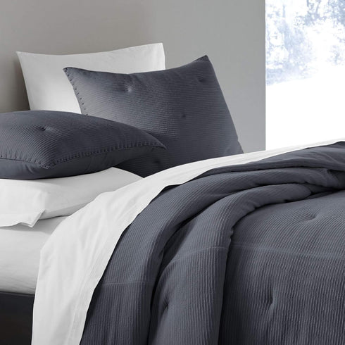 Ed Ellen Degeneres Sonoma Standard Sham, Deep Blue...