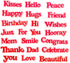 Alinacutle 22PC Word Metal Die Cut, Sentiments Diecut Greeting Die Good Wishes Paper Craft Cutting Dies,Scrapbooking Cutting,DIY Card Metal Punch ...