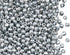 Set of Czech Faceted Glass Beads, Fire-Polished, Round 3mm, 4mm, 6mm. Two colors: Chalk White, Crystal Full Labrador. A total of 500 Pieces. Kit f...