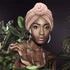 SATINIOR 3 Pieces African Turban for Women Knot Pre Tied Bonnet Beanie Cap Headwrap...