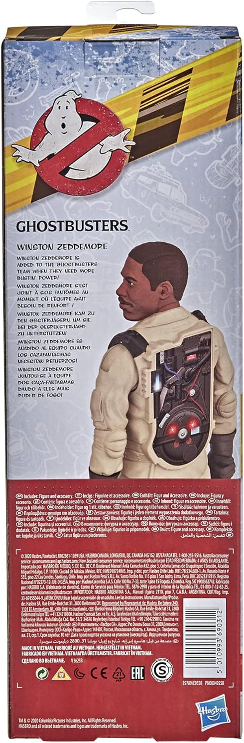 Ghostbusters Winston Zeddemore Toy 12-Inch-Scale Classic 1984 Action Figure with Proton Blaster Accessory, Kids Ages 4 and Up,E9789...