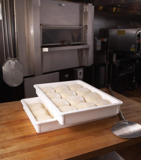 Cambro DBC1826P148 White 18" x 26" Dough Box Cover...