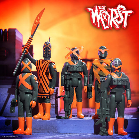 Super7 The Worst X-3 (The Enigma) - 3.75" The Worst Action Figure with Accessory Collectibles and Retro Toys...