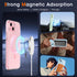 MILPROX Compatible with iPhone 15 Plus Case - Compatible with MagSafe - Magnetic Clear Trasparent Design - Non-Yellowing Anti-Slip - Shockproof Bu...
