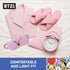 BT21 LINE FRIENDS COOKY Sleep Mask, Eye Cover Blindfold for Sleeping, Pink, One Size...