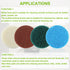 16pcs Electric Cleaning Brush Pad Set 4 Foam Pads 4 Kitchen Mats 4 Heavy Duty Pads 4 Microfibre Pads fit for Bosch Home/Garden 6033 Battery Cleani...