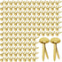 Paper Fasteners,Medium 3/4-Inch Brass Plated Scrapbooking Brads Round Metal Brads for Crafts Making DIY,300 Pack...