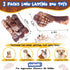 Dog Chew Toys for Aggressive Chewers?2 Pack Indestructible Dog Toy for Large Breed- Tough Nylon Teething Bone Toy to Keep Them Busy...