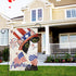 4th of July Patriotic Black Cat Garden Flag 12x18 Inch Double Sided, America Independence Day Flag Memorial Day Firework Yard Banner for Outdoor H...
