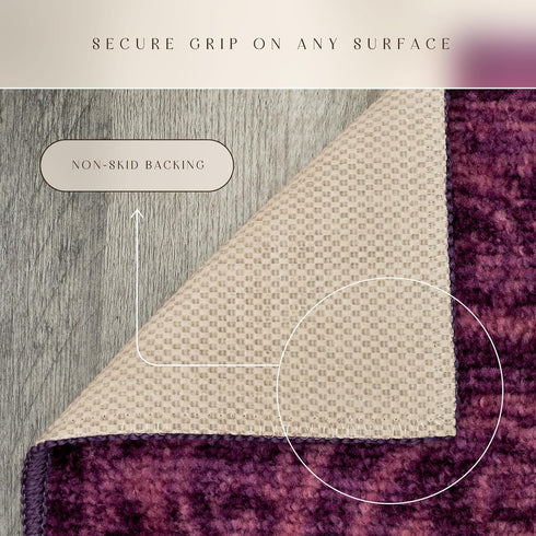 Maples Rugs Pelham Transitional Area Rugs - Made in USA - Washable, Non Slip, Indoor Carpet for Entryway, Foyer, Kitchen, and Bathroom, 2'6 x 3'10...
