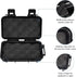 Waterproof Shockproof Box, Plastic Protective Hard Case, Outdoor Survival Box Hard Drive Case, Protective Grip Carry Phone Case Airtight Outdoor S...