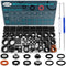 680 PCS Rubber Washer Assortment Kit 14 Size Water Hose Washers and 18 Size Nitrile O Ring Washers Set for Outside Faucet Spigot Garden Hose Press...