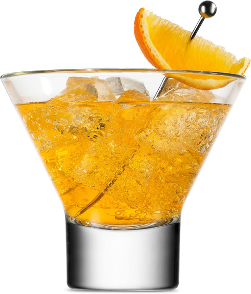 Godinger Martini Glasses, Italian Cocktail Glasses, Dessert Cups, Set of 4, 8oz - Made in Italy...