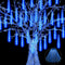 JJGoo Christmas Lights Meteor Shower Rain Lights, 10 Tube 12 inch 240 LEDs Icicle Lights Outdoor Raindrop Lights for Xmas Halloween Wedding Party ...