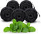 Expandable Floss Treated with Activated Charcoal, Xylitol, Natural Plant Based Wax, Refreshing Mint Flavor - Pack of 5 (Refills Only)...