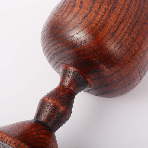 1pcs Hand-made Jujube Wooden Wine Goblet Water Cup 7oz...