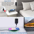 Ultra Slim Flat Portable USB Wall Charger Plug, 2 Pack Black......
