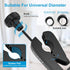 Updated Tablet Mount Holder for Mic Stand, Adjustable Microphone Music Stand iPad Phone Holder Stand, Compatible with iPad, iPhone, Android, All 4...