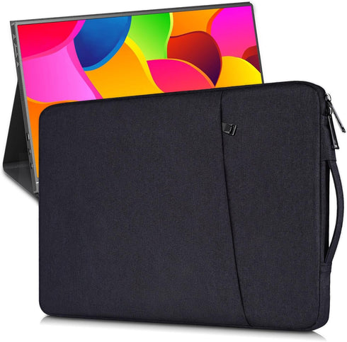 18-18.5 Inch Portable Monitor Case Sleeve for InnoView aimuonos UPERFECT Ingnok Motyeowe VisionOwl Lasitu COOLHOOD Usparkle EVICIV HONGO,Laptop No...
