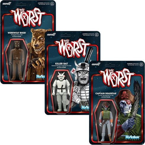Super7 The Worst Reaction Figures Wave 04 (Scum Squad) - Captain Deadstar Action Figure...