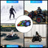 Motorcycle Bluetooth Headset, Motorcycle Helmets Headphone with Noise Cancellation Wireless Bluetooth Headsets, Auto Answer and Voice Control,IPX5...