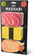 Genuine Fred WASHABI Sponges, Set of 3, Sushi Assortment...