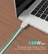 140W USB C to Magnetic 3 Unique Design Charging Cable compatible with M1 M2 M3 MacBook Pro 2021-2024&MacBook Air 2022 2023,6.6ft...