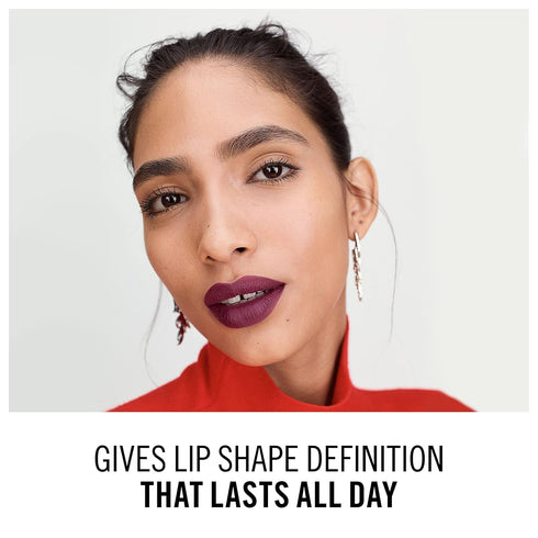 Rimmel Lasting Finish 8HR Soft Lip Liner Pencil - Vibrant, Blendable Formula to Lock Lipstick in Place for 8 Hours - 580 Bitten Red, .04oz...