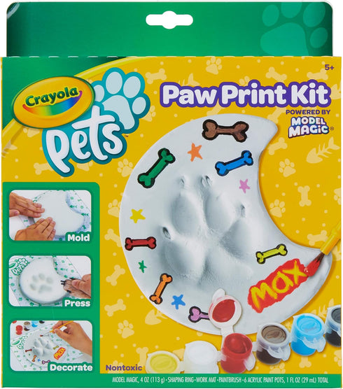 Crayola Pets Paw Print Keepsake Kit, Moon Craft Kit, Gifts for Pet Lovers...