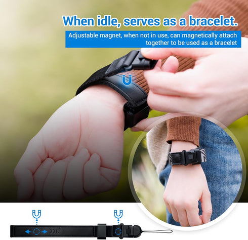 Camera Wrist Strap, Durable Camera Hand Strap with Quick Release for Sony ZV-1 II ZV-1 ZV-1F ZV-E10 RX100 VII VA VI V IV III II G7X Mark III G5X G...