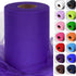 Purple Tulle Fabric Roll 6 Inch by 100 Yards (300 feet) Sheer Netting Spool for Tutu Skirt Gift Wrapping Wedding Baby Shower Halloween Party Decor...