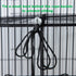 Bird Cage Netting Seed Catcher - Adjustable Bird Cage Skirt Seed Catcher, Large Soft Breathable Mesh Bird Seed Catcher for Indoor Round Square Cag...