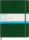 Moleskine Classic Notebook, Soft Cover, XL (7.5" x 9.5") Dotted, Myrtle Green, 192 Pages...