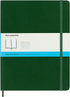 Moleskine Classic Notebook, Soft Cover, XL (7.5" x 9.5") Dotted, Myrtle Green, 192 Pages...