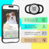 QR Code Airtag Holder, Scan QR Code Send Location Alert Email, Waterproof Full Body Protection Anti-Lost Air Tag Case, Airtag Accessories for Dog,...