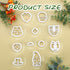 Puocaon St Patrick's Hat Clay Cutters - Polymer Clay Cutters for Earrings Making, Lucky Horseshoe St Patrick's Clay Cutters for Polymer Clay Jewel...